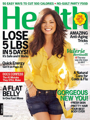 Valerie Bertinelli on the Cover of Health Magazine