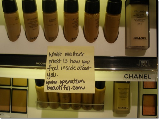 Photos of Operation Beautiful