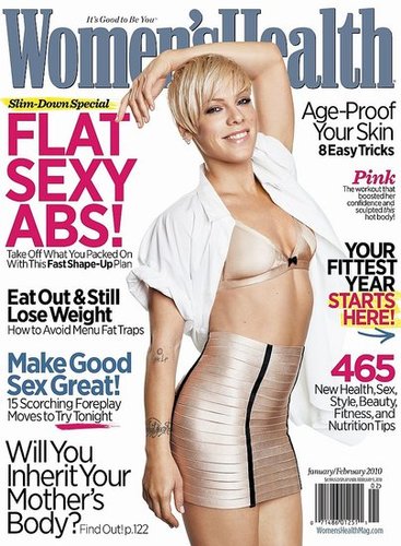 Photos and Quotes From Pink in Women's Health