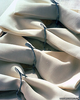 Guess What These Napkin Rings Are Made Of?