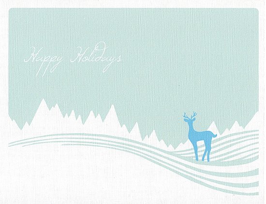 10 Snow Motif Holiday Cards on Etsy 10 Snow Motif Holiday Cards on Etsy
