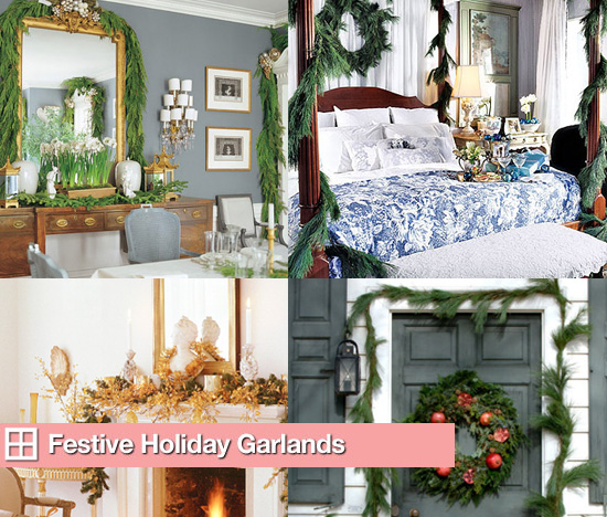 Festive Holiday Garlands Festive Holiday Garlands