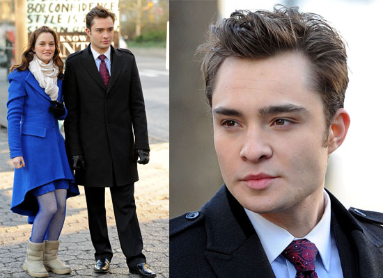 Photos of Ed Westwick and Leighton Meester Filming Gossip Girl Photos of Ed Westwick and Leighton Meester Filming Gossip Girl