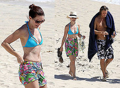 Photos of Kristin Davis in Bikini in St Barts on Holiday With Boyfriend James Russell