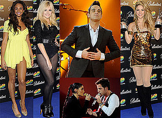 Photos from 40 Principales 2009 Including Robbie Williams, Shakira, Alesha Dixon, Pixie Lott, James Morrison,