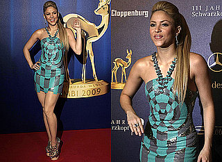 Shakira in Versace at 2009 Bambi Awards