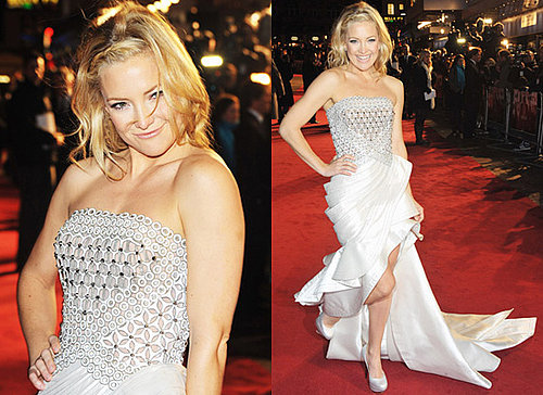 Photos of Kate Hudson at Nine Premiere in London in Atelier Versace