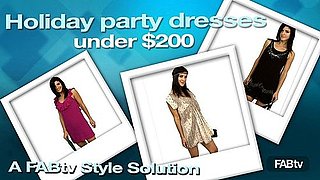 Holiday Party Dresses on a Budget: A FabTV Style Solution!