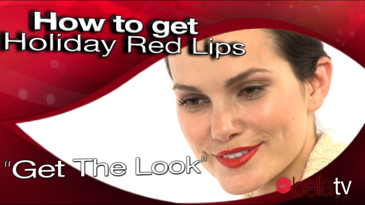 How to Get the Perfect Holiday Red for Kissable Lips!
