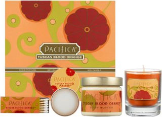 Tuesday Giveaway! Win a Pacifica Tuscan Blood Orange Travel Set  