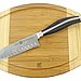 Twin Cuisine by Henckels Santoku Knife and Bamboo Board