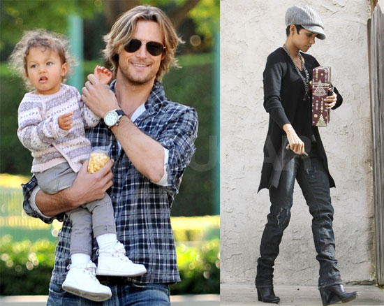 Photos of Halle Berry, Gabriel and Nahla at Disneyland