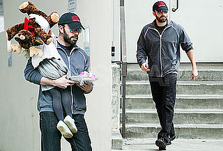 Photos of Ben Affleck Picking Up Violet From School As Jennifer's Stalker Is Arrested