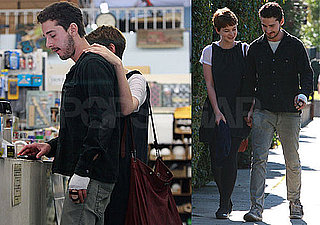 Photos of Shia LaBeouf and Carey Mulligan Shopping For Art Supplies in LA