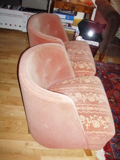 Before and After: 1930s Club Chairs