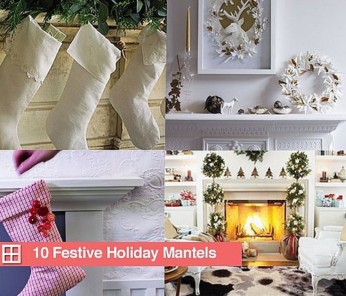 10 Festive Holiday Mantels