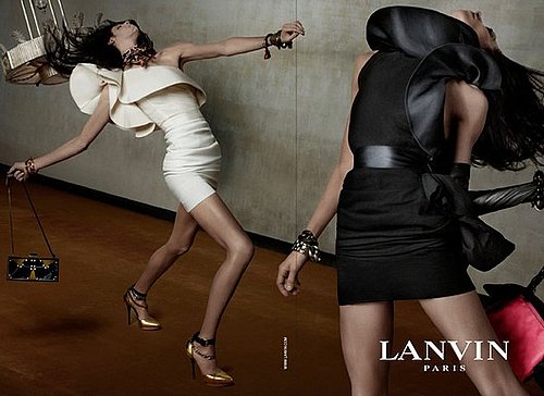 Lanvin Spring 2010 Campaign, Vivienne Westwood Knitwear, Roland Mouret Honoured