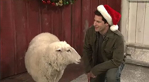 Video of Andy Samberg in "Mark Wahlberg Talks to Christmas Animals" on Saturday Night Live