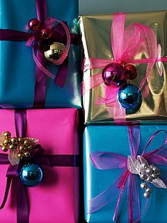 Cool Idea: Wrapping With Ornaments