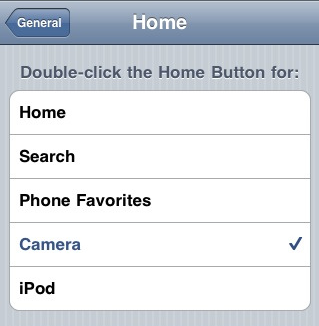 Geek Tip: Double-Click the iPhone's Home Button for Easy Access