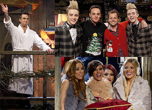 Photos from Ant and Dec's Christmas Special 2009 including Robbie Williams, Jedward, The Saturdays. Will You Watch?
