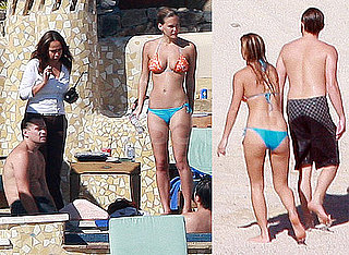 Photos of Shirtless Leonardo DiCaprio and Bikini-Clad Bar Refaeli Together in Cabo
