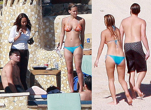 Photos of Shirtless Leonardo DiCaprio and Bikini-Clad Bar Refaeli Together in Cabo