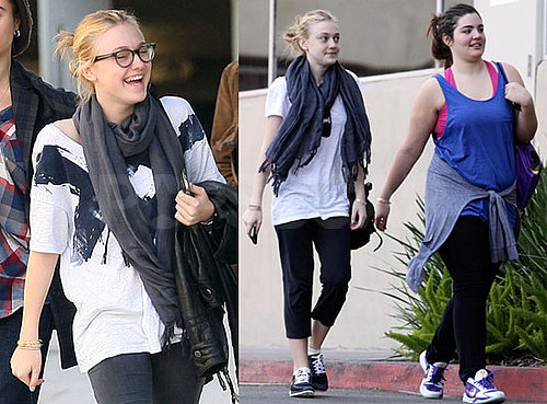 Photos of Dakota Fanning Exercising in LA