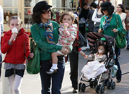 Photos of Salma Hayek With Daughter Valentina Pinault in LA