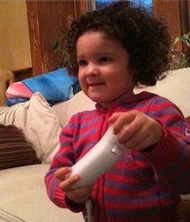 My Family Learns How to Play the Wii