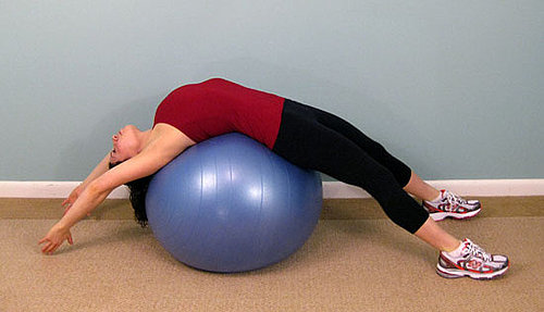 How to Stretch Your Back Using an Exercise Ball