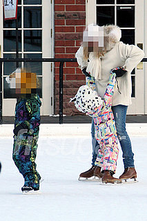 Guess Which Celebrity Mom Ice Skates?