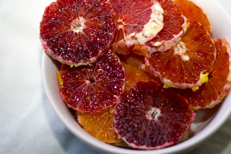 Winter Fruit: Blood Oranges