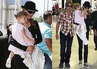 Photos of Nicole Kidman and Keith Urban Leaving Australia With Sunday Rose