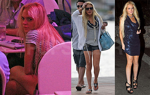 Photos of Lindsay Lohan in a Bikini in St Bart's Over New Year's