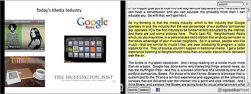 SpeakerText Lets You Watch Videos and Read Text from Videos