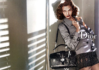 Karlie Kloss in Dior Spring 2010 Ads