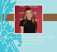 Sarah Chalke Has a Baby Boy Sarah Chalke Has a Baby Boy