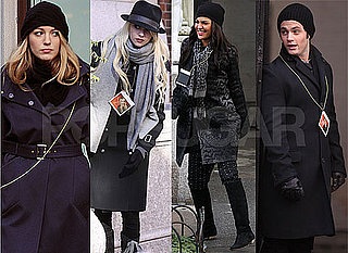 Photos of the Gossip Girl Cast Filming Season 3 in New York City and Playing Games