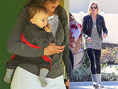 Photos of Elin Nordegren and Charlie Woods With His Nanny in Florida