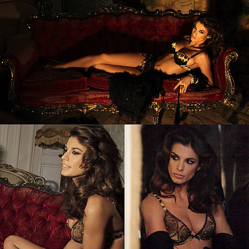 Photos of Elisabetta Canalis in Her Underwear For Roberto Cavalli Underwear 2010-01-11 20:23:29