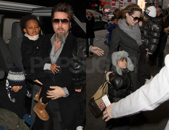 Photos of Brad Pitt And Angelia Jolie