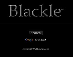 Website of the Day: Blackle