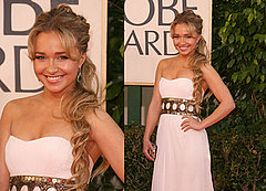 The Golden Globes Red Carpet: Hayden Panettiere The Golden Globes Red Carpet: Hayden Panettiere