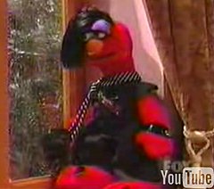 Emo Elmo Doll