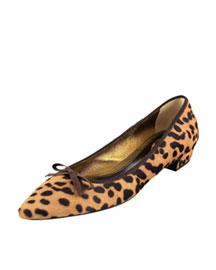 Prada-Leopard Hair-Calf Skimmer