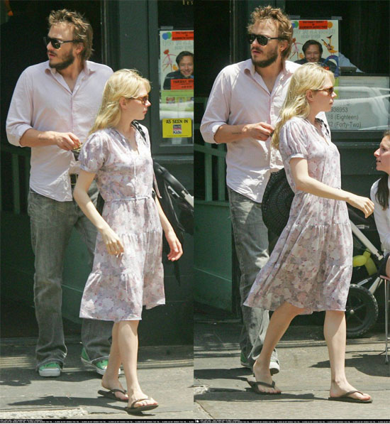 Heath and Michelle In NYC