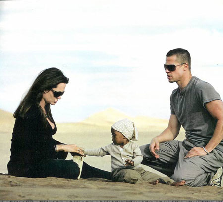 Angelina Ends Maternity Leave