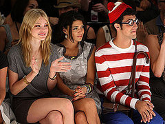 Front Row Jessica Stam Has a Backstage Setback at Charlotte Ronson
