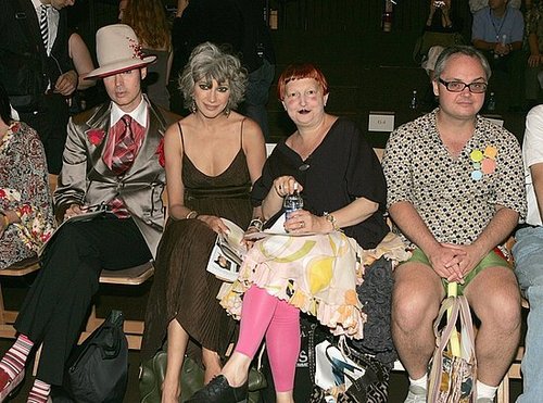 Front Row At Gary Graham Spring 06 Show With Writer Patrick McDonald, Lauren Ezersky, And Mickey Boardman, Editor of Paper Magaz Front Row At Gary Graham Spring 06 Show With Writer Patrick McDonald, Lauren Ezersky, And Mickey Boardman, Editor of Paper Magaz